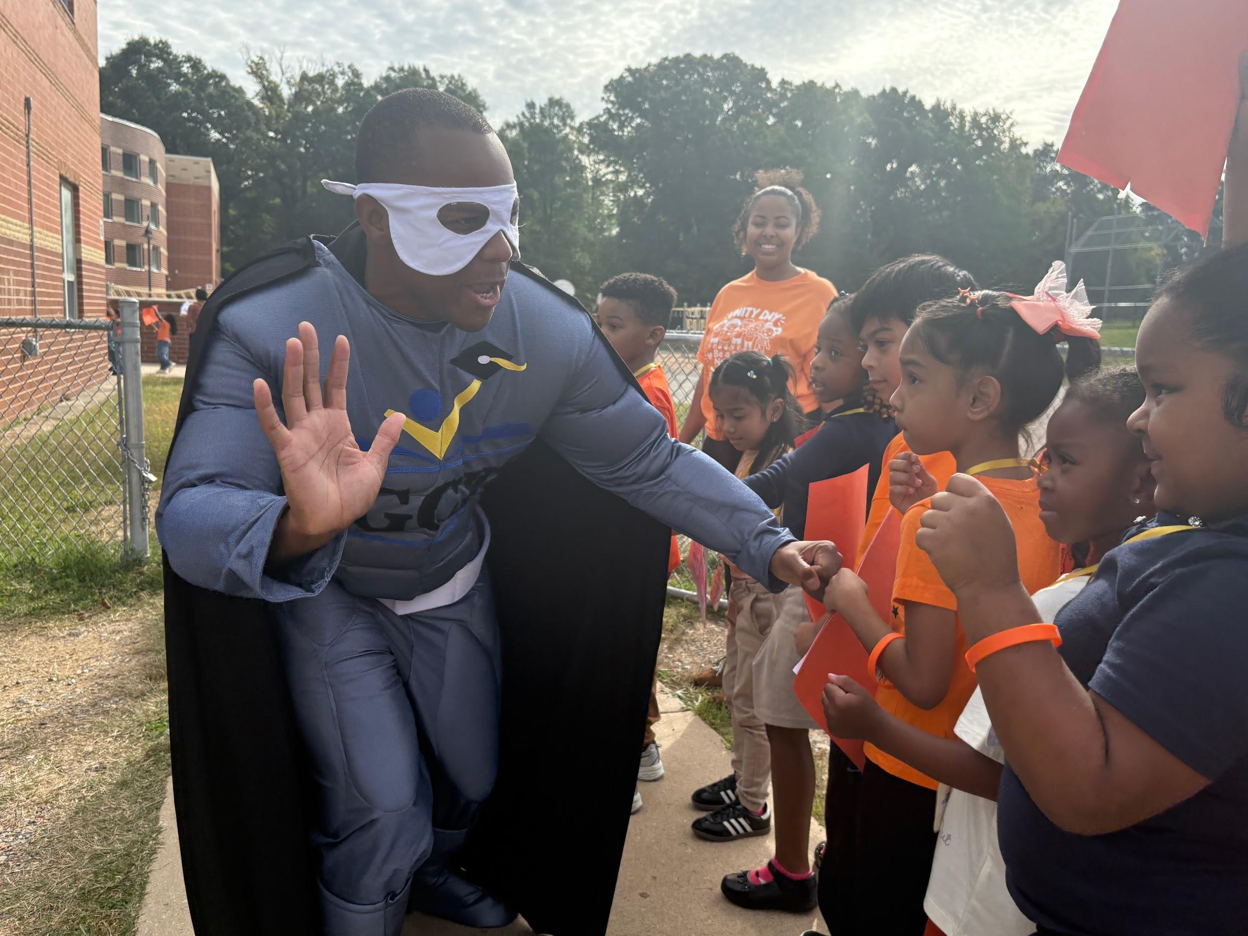 PGCPS Students Unite Against Bullying with Captain Kindness
