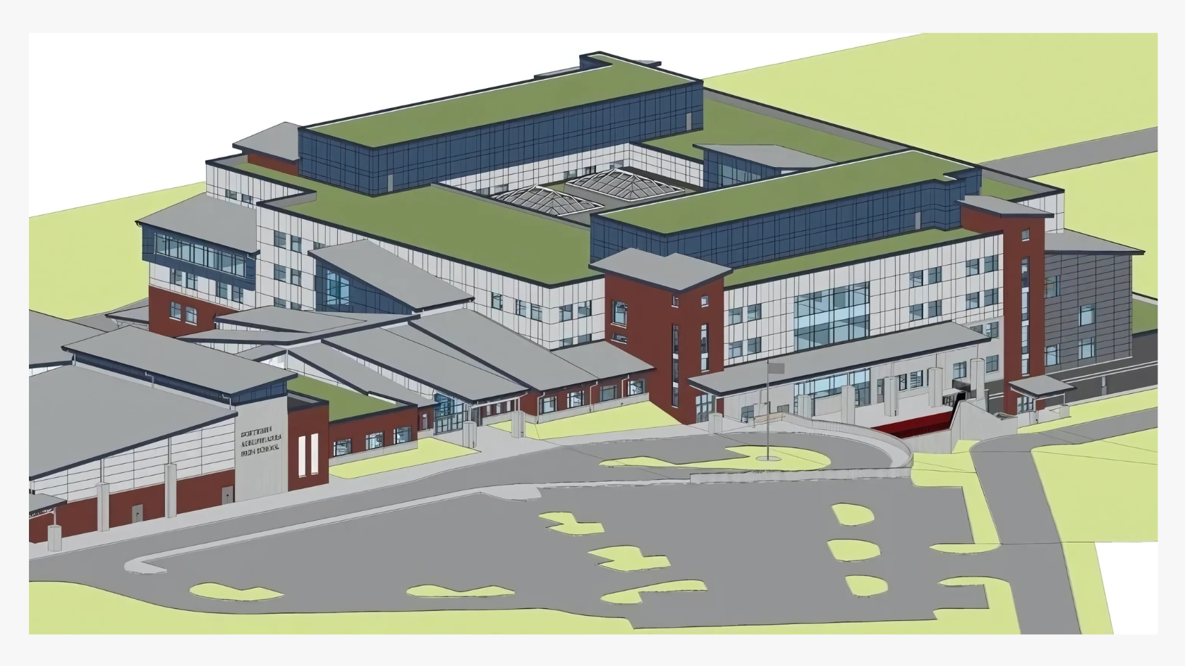 NHHS rendition of building concept illustration