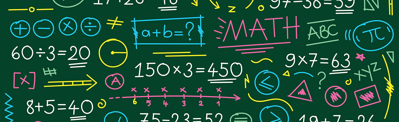 Chalkboard-math-writing