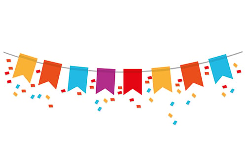 colorful-party-banner