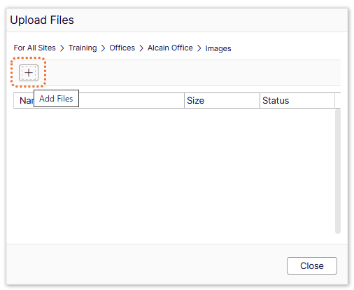 media-upload-files-pop-up-window